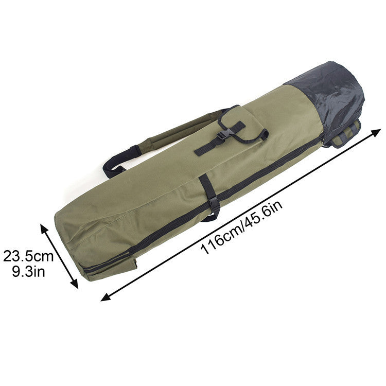 Fishing Rod Fishing Gear Cylindrical Fishing Bag